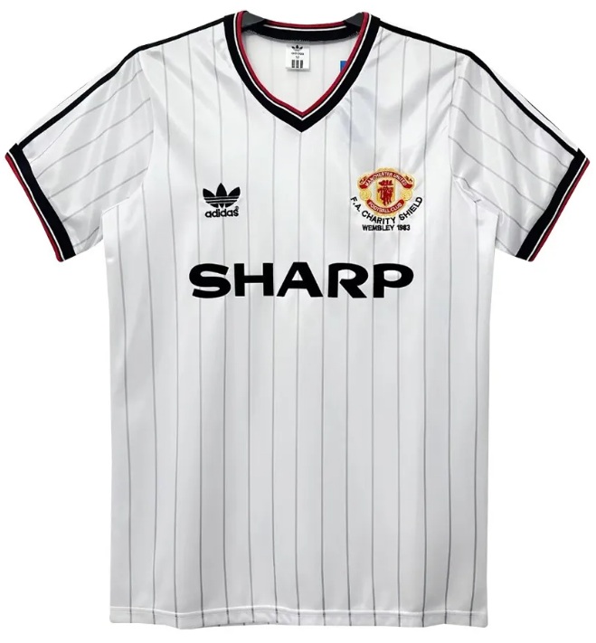 Camisa Manchester United 1982 1983 Adidas retro 